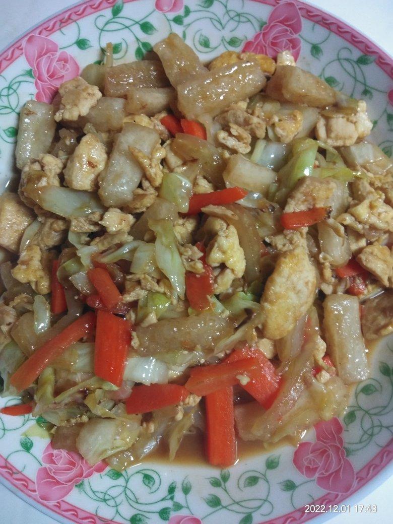 大排档风味炒年糕