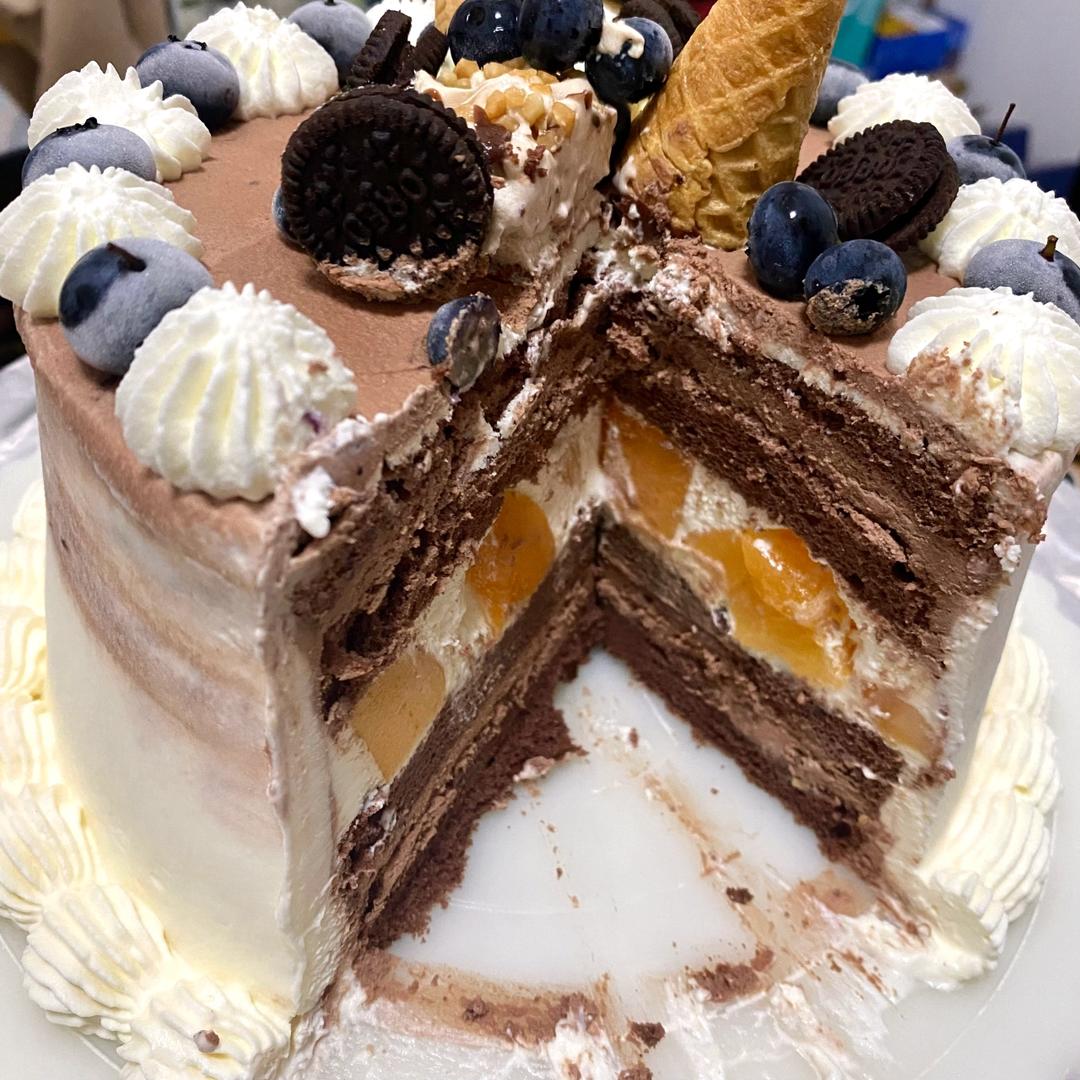 欲罢不能的巧克力三重奏—黑森林蛋糕