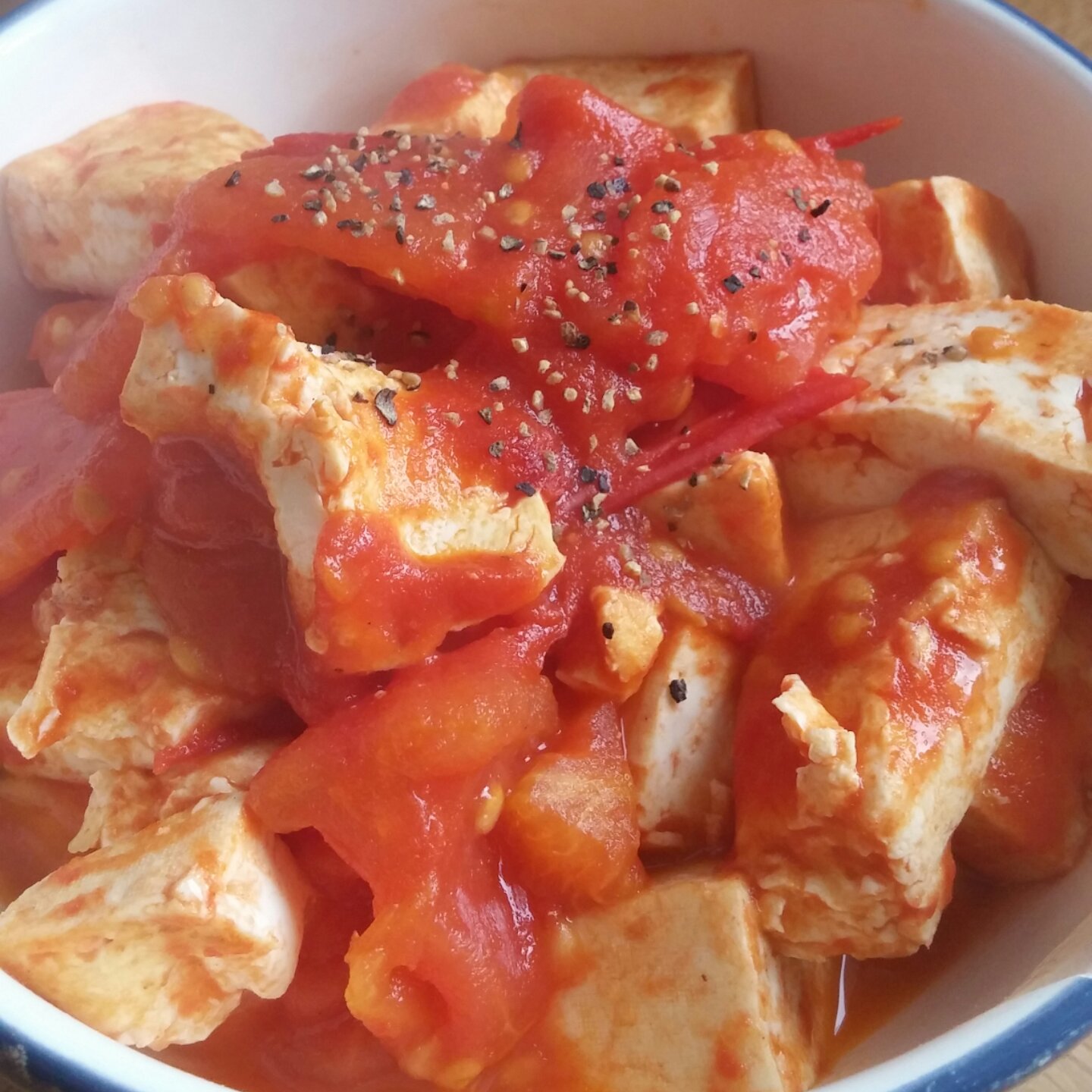 茄汁玉子豆腐