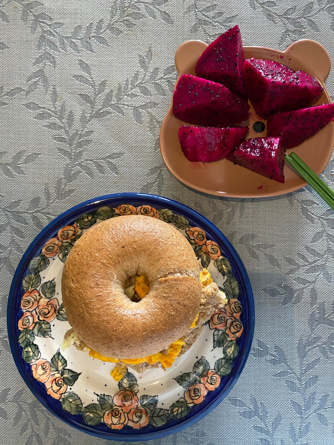 刷脂女孩的100%全麦贝果