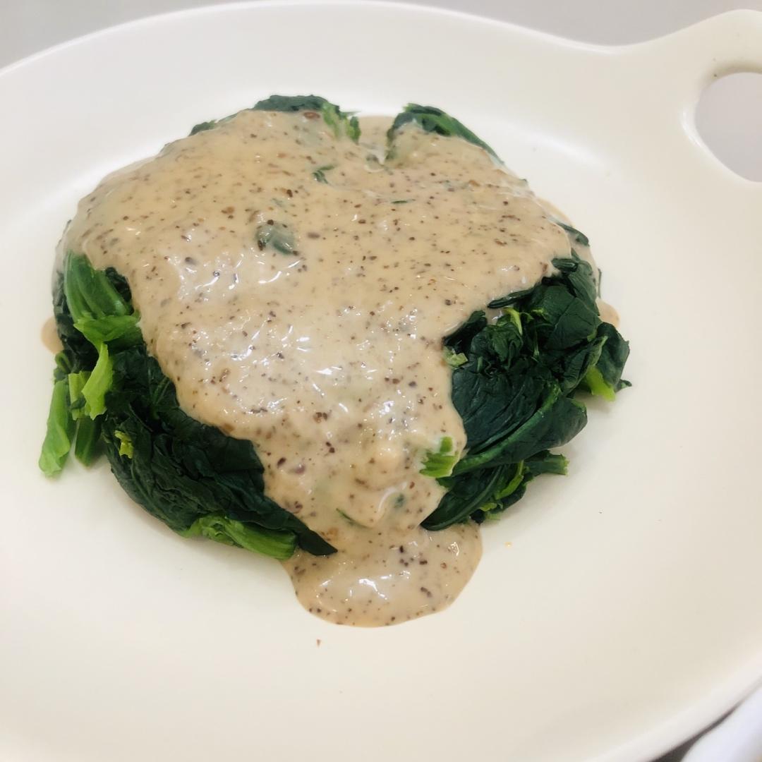 麻酱菠菜