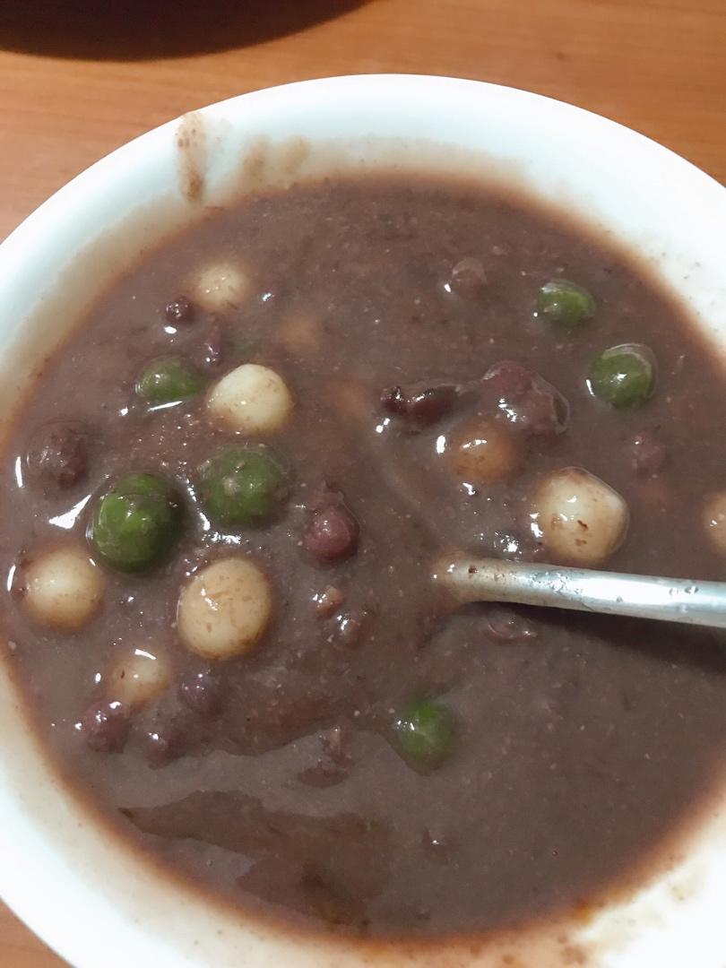 酒酿赤豆元宵