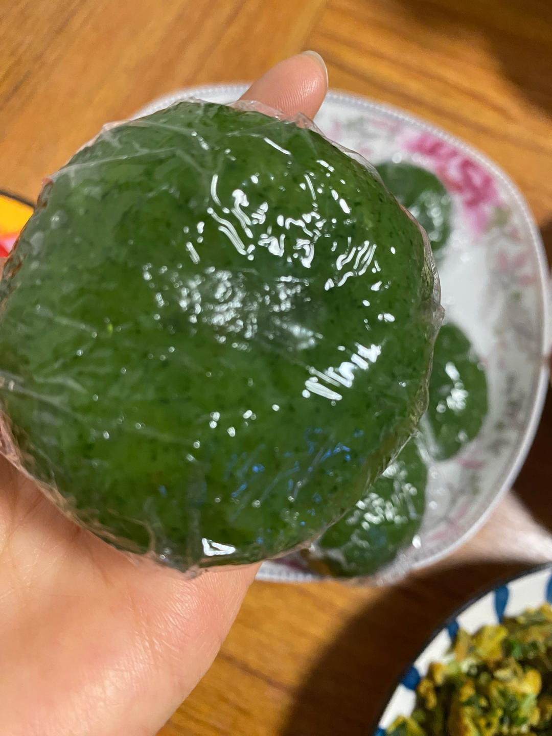 艾草青团、艾粑粑、艾糍、新鲜艾草制作