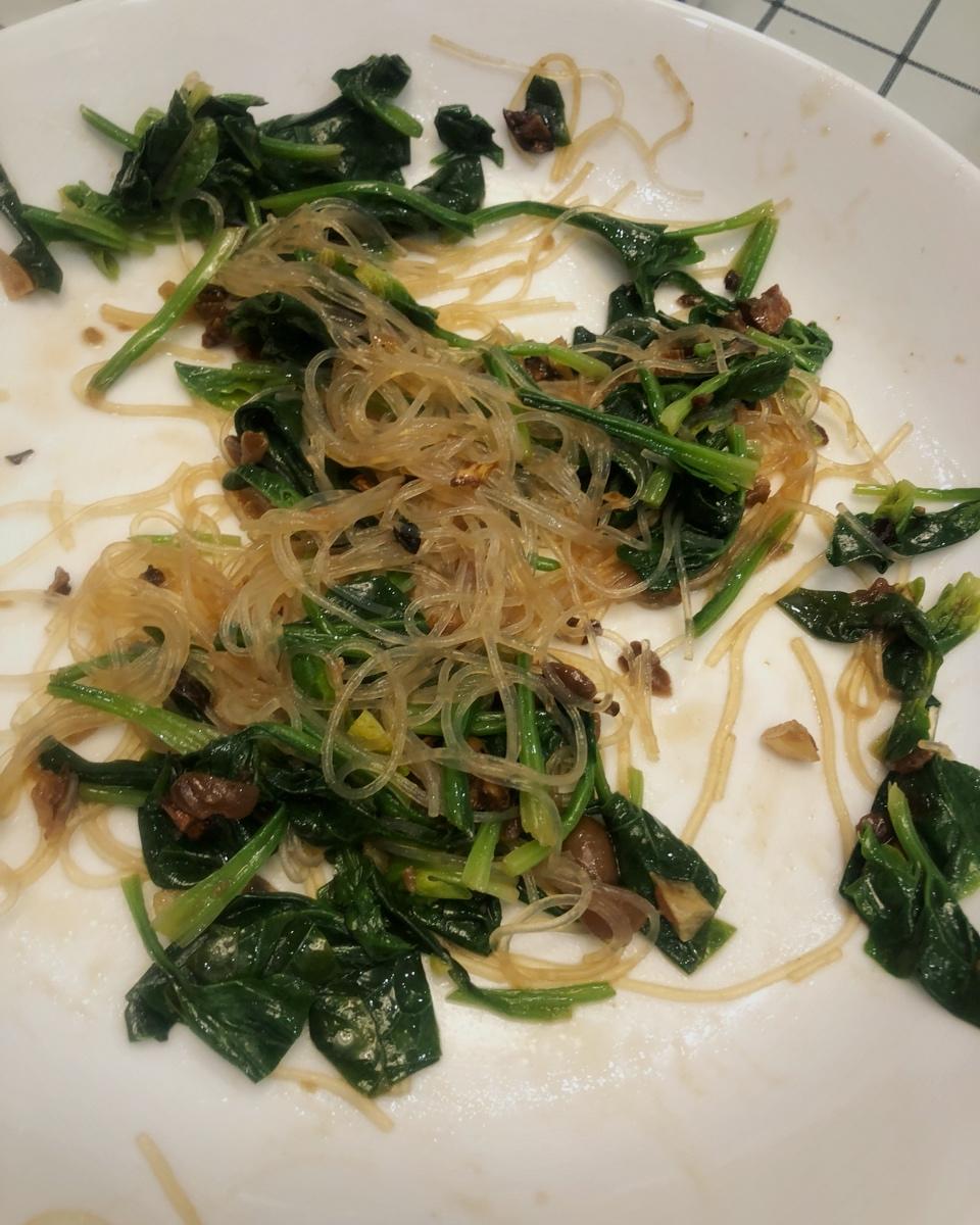 酱拌菠菜粉