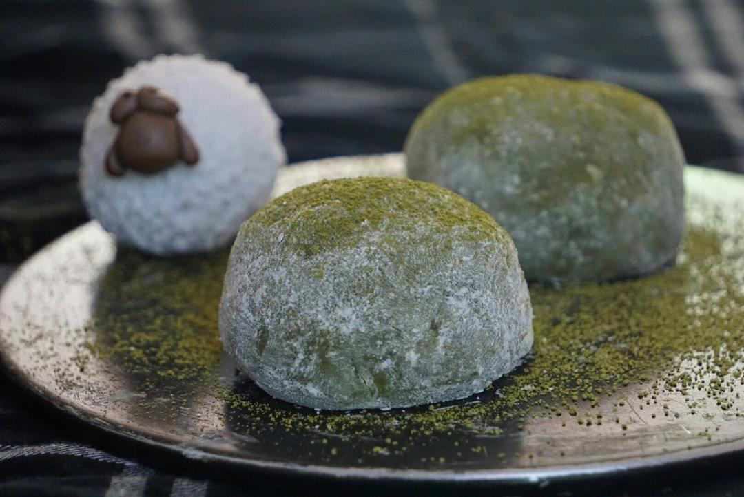 抹茶红豆大福