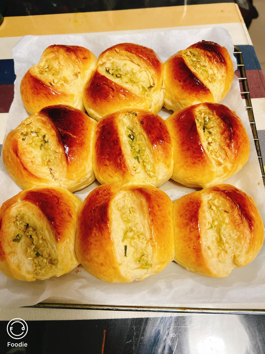 小美法式蒜香小面包