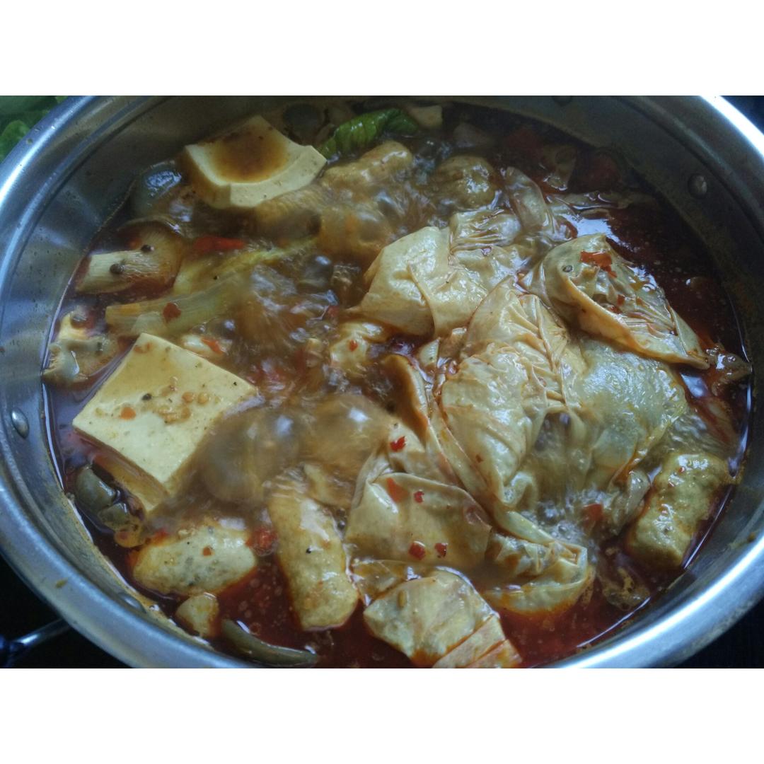自制麻辣重庆火锅