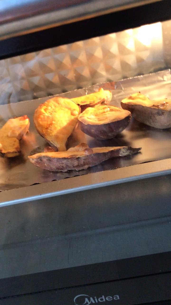 午后点心-烤红薯