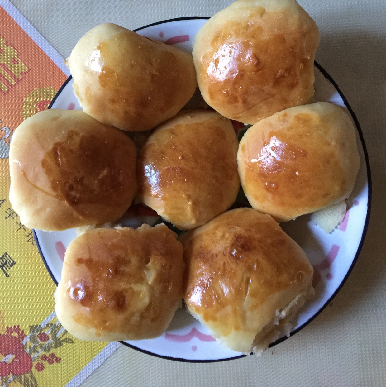 软绵绵夹馅酸奶小面包（松下面包机版）