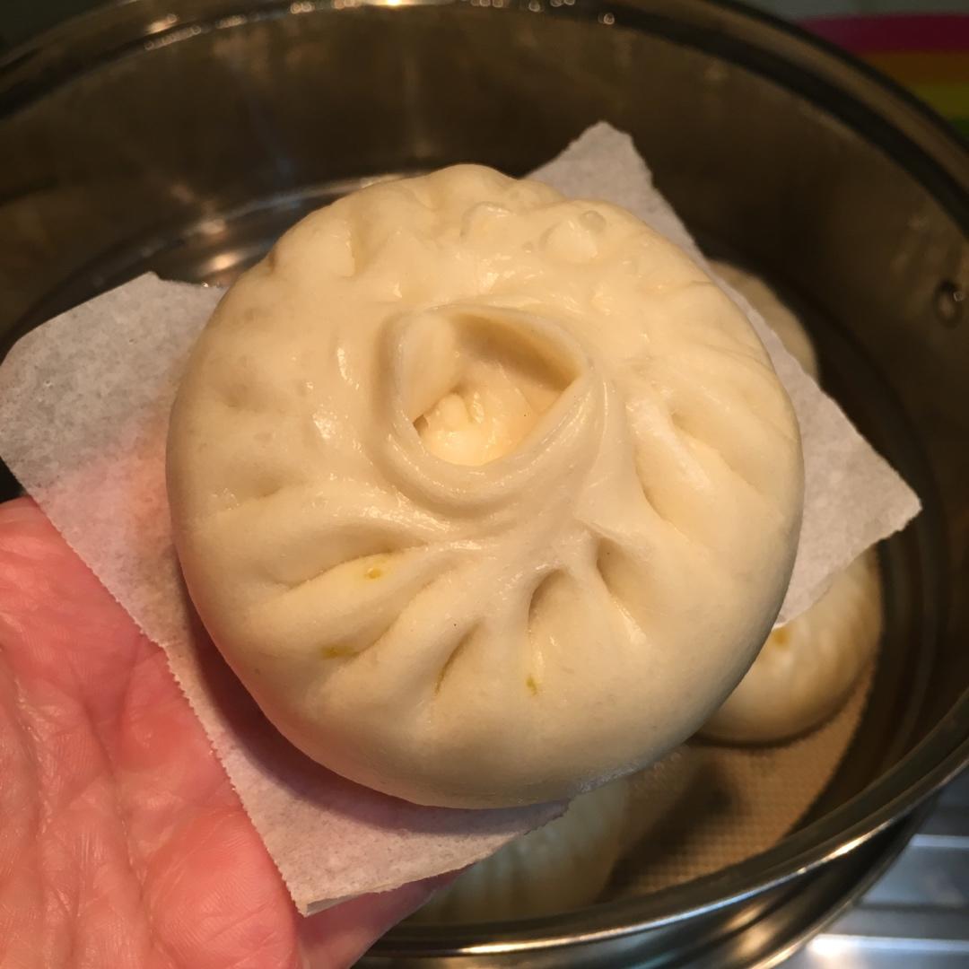 胡萝卜木耳鸡蛋包子——素包子也可以很好吃~