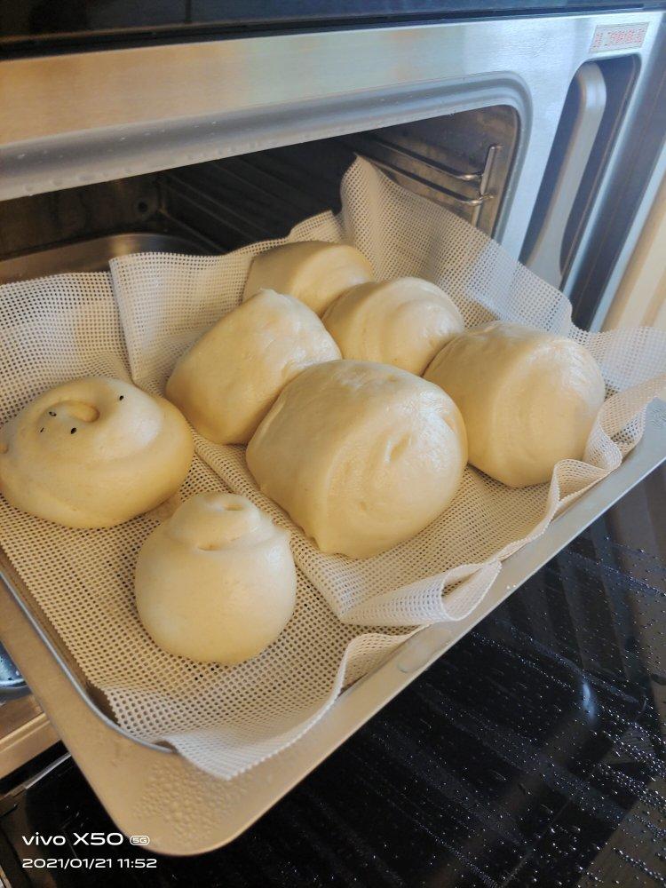 绵软牛奶馒头