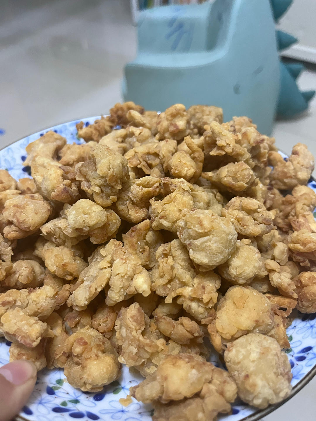 真正的鸡米花是不裹面包糠的（转）