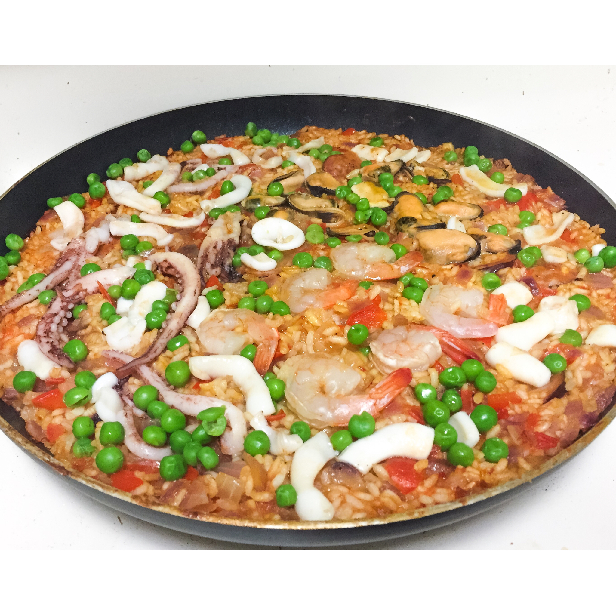 【曼食慢语】Seafood Paella 西班牙海鲜饭