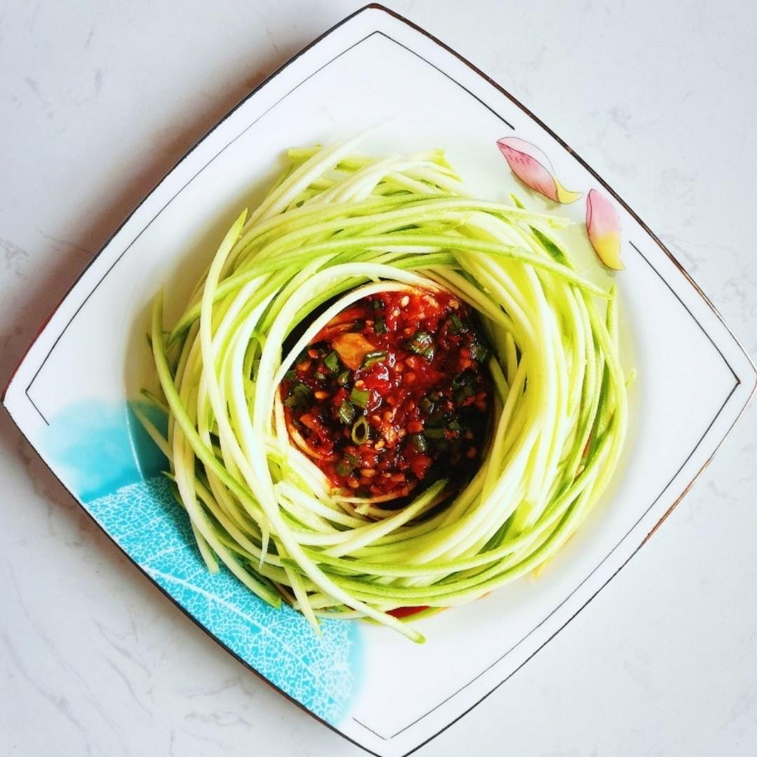 上桌就秒光的捞汁西葫芦