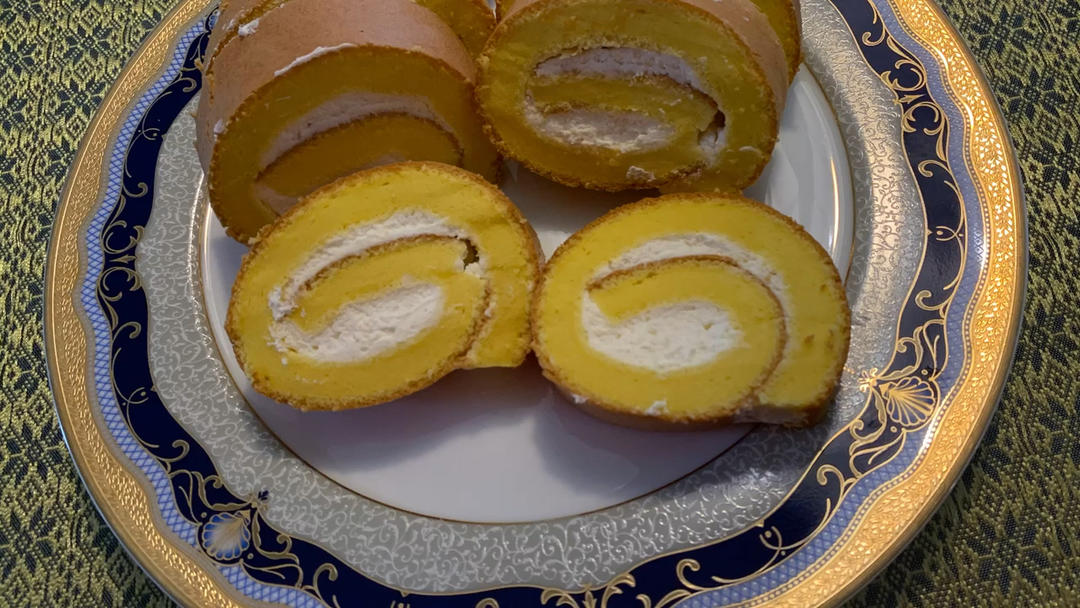 原味蛋糕卷