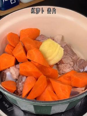南北杏菜干猪骨汤的做法 步骤7