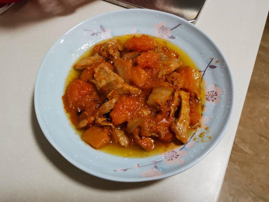 肉炒南瓜