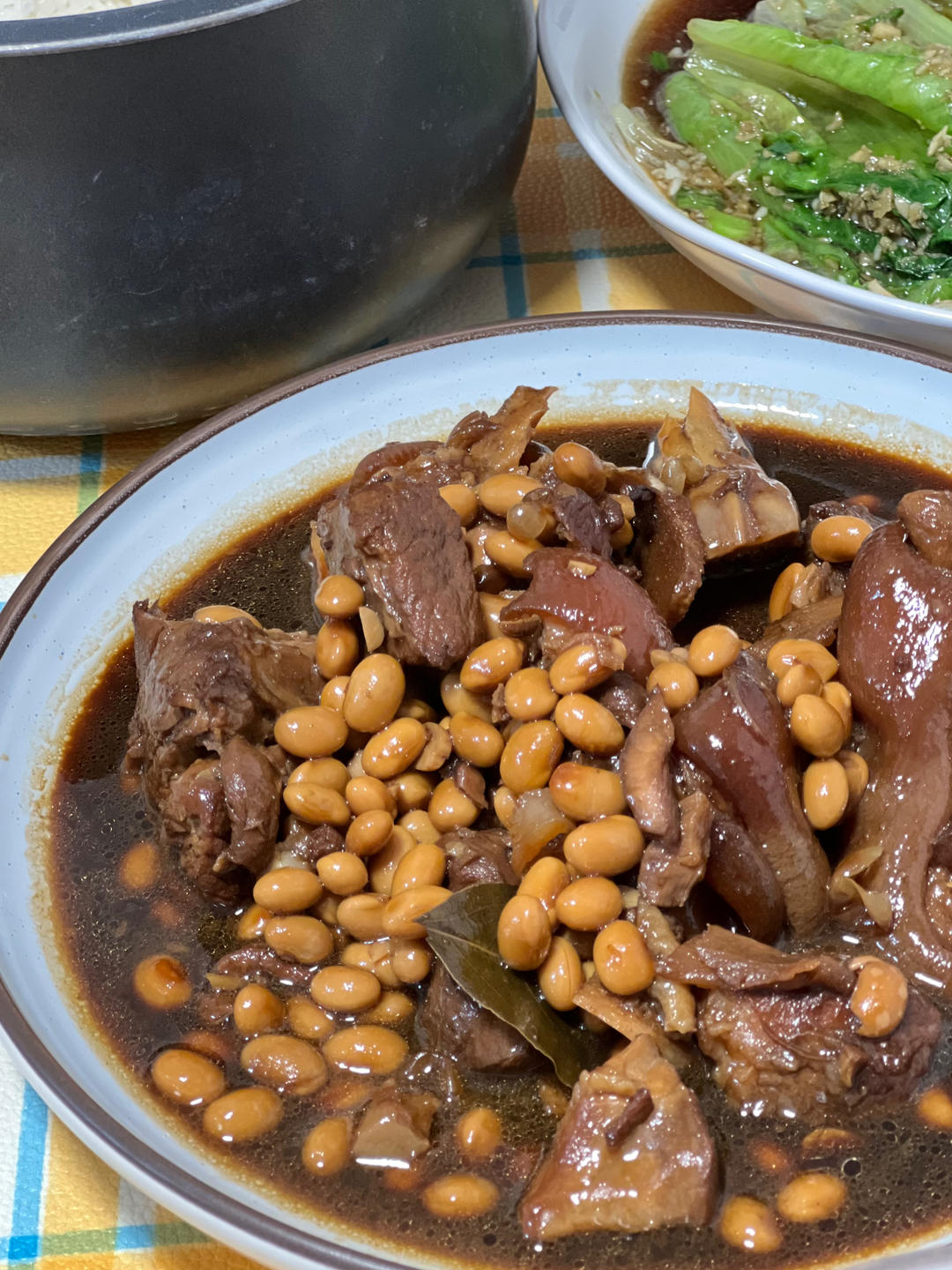【黄豆炖猪蹄】高压锅（超详细食谱）