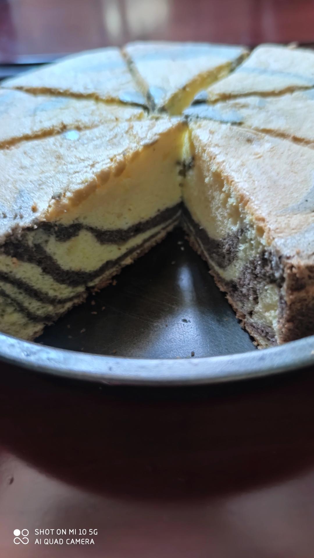 大理石戚风蛋糕8寸