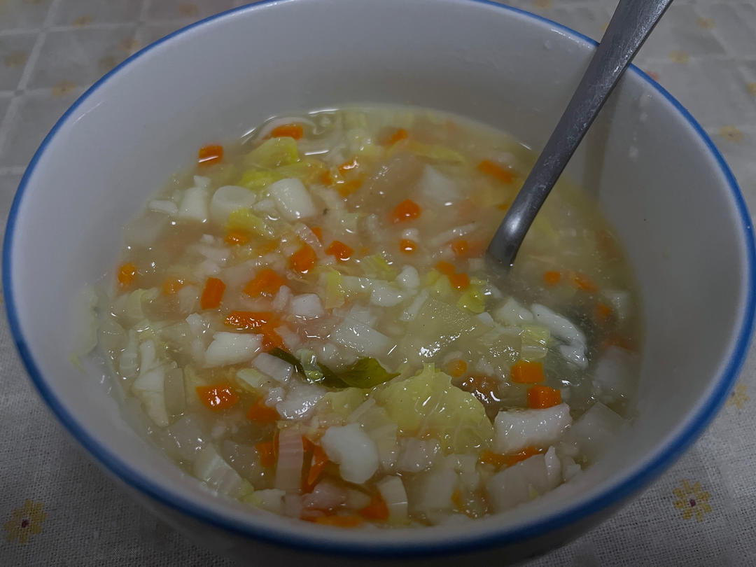 无油清爽版—山药芙蓉汤