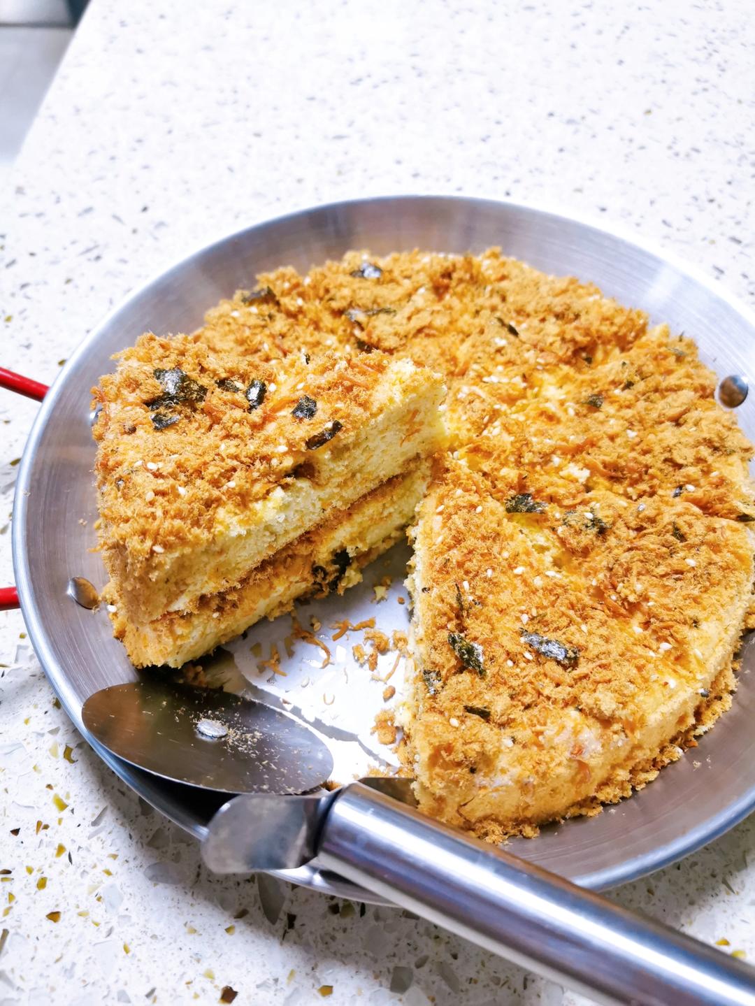戚风蛋糕肉松大贝