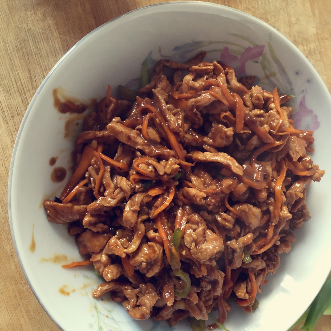 京酱肉丝