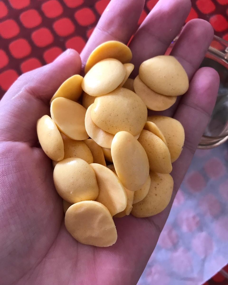 6个月宝宝辅食蛋黄溶豆（简单版）