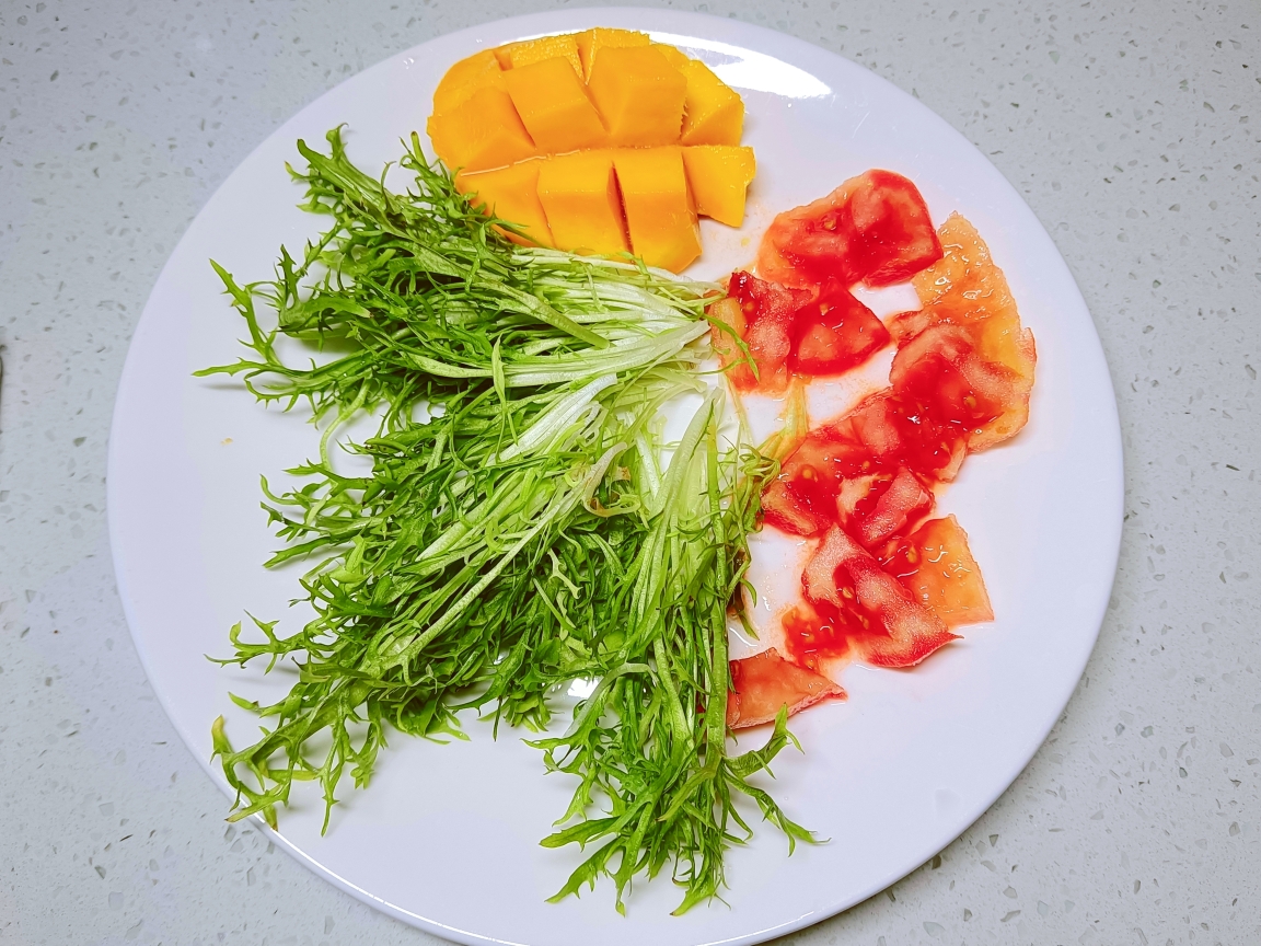 减脂营养餐~时蔬沙拉的做法 步骤3