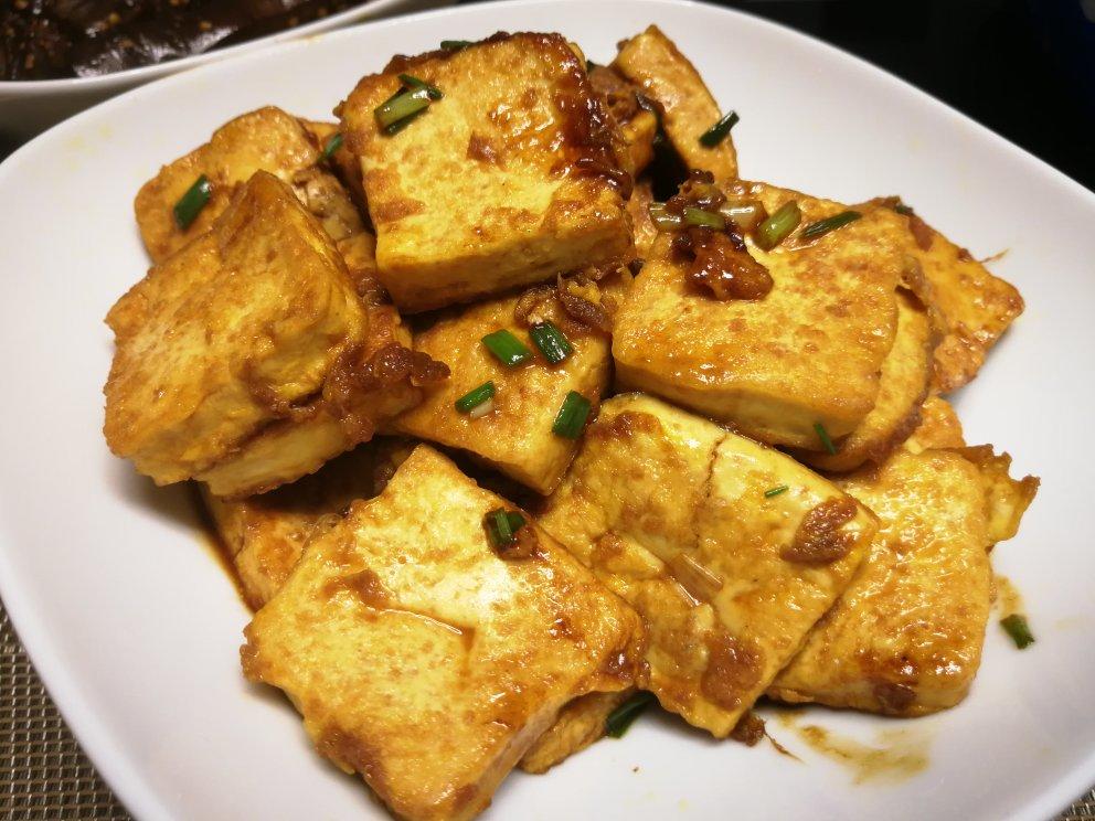 蚝油嫩豆腐