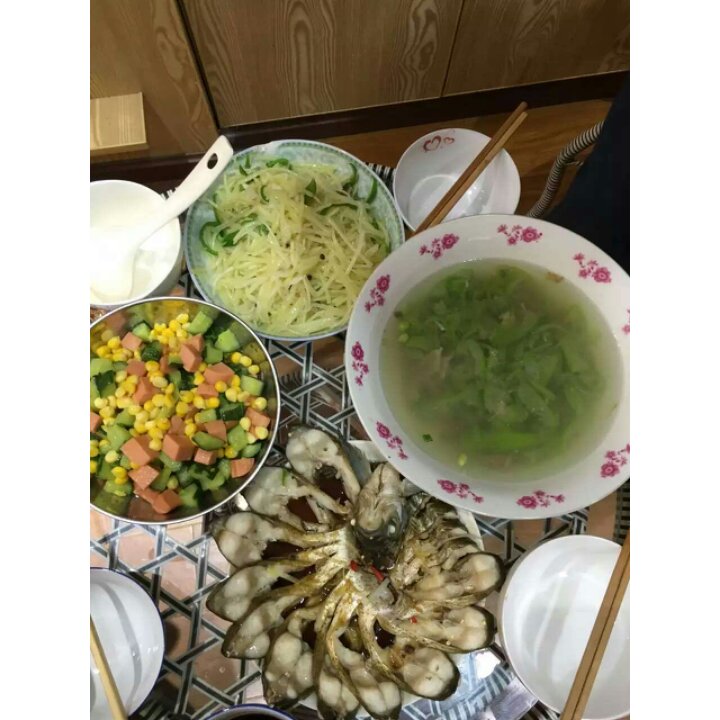 孔雀开屏清蒸鱼