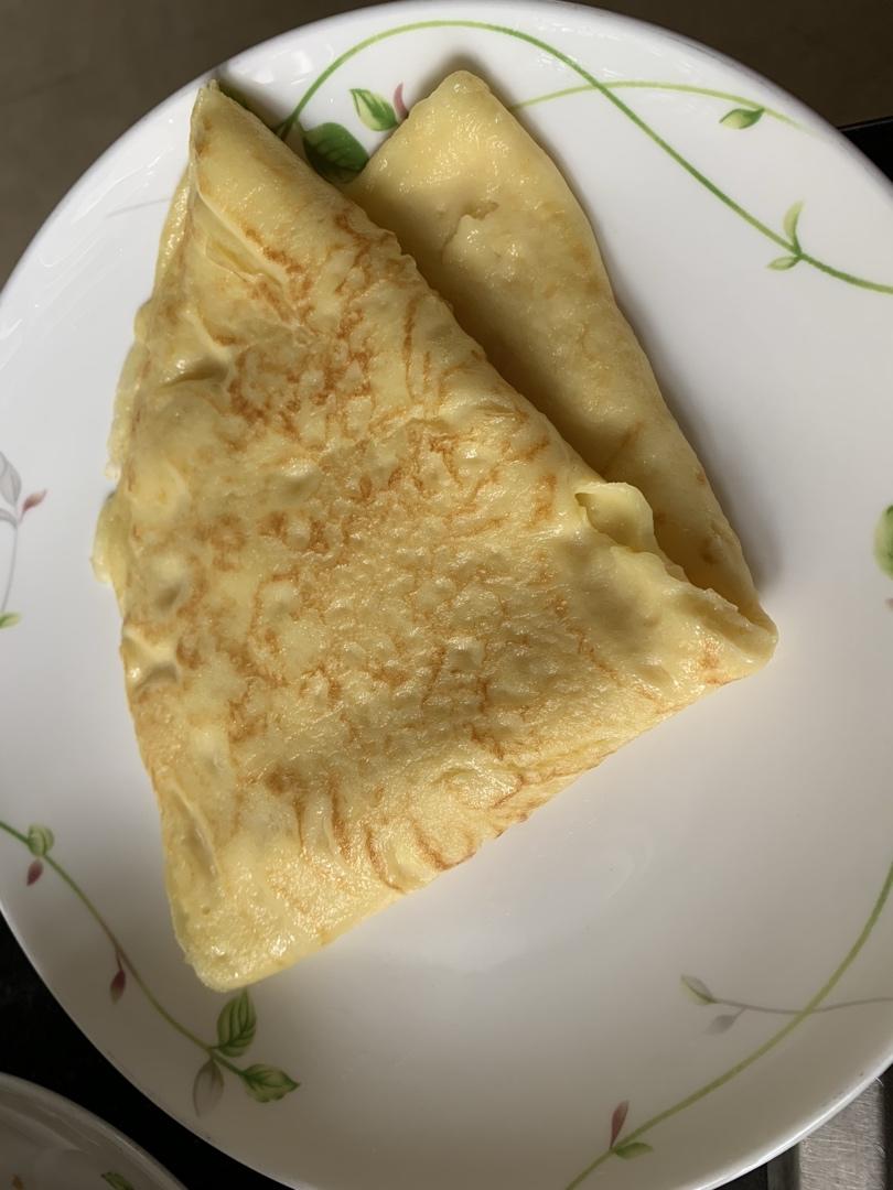 超级简单的牛奶鸡蛋饼