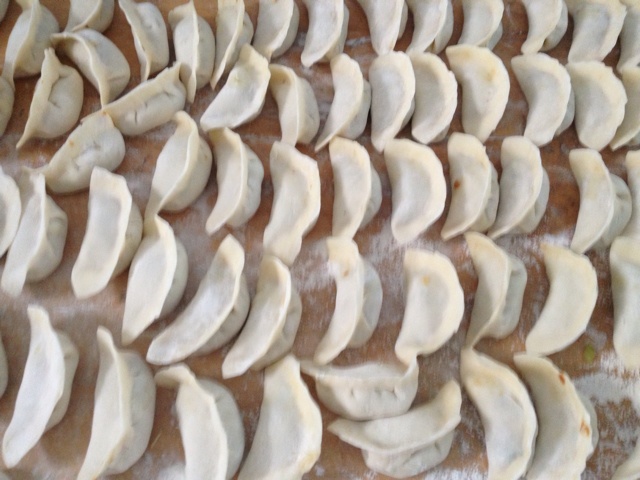 牛肉胡萝卜馅儿饺子