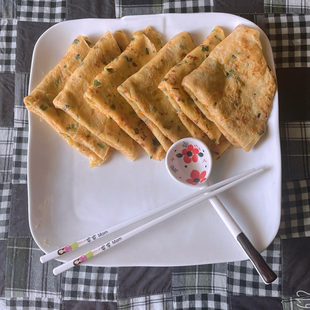 超软筋道的鸡蛋软饼