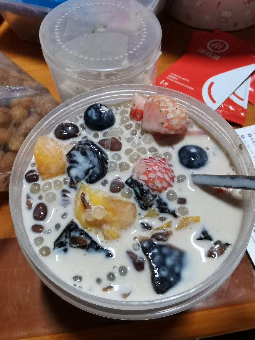 芋圆红豆烧仙草