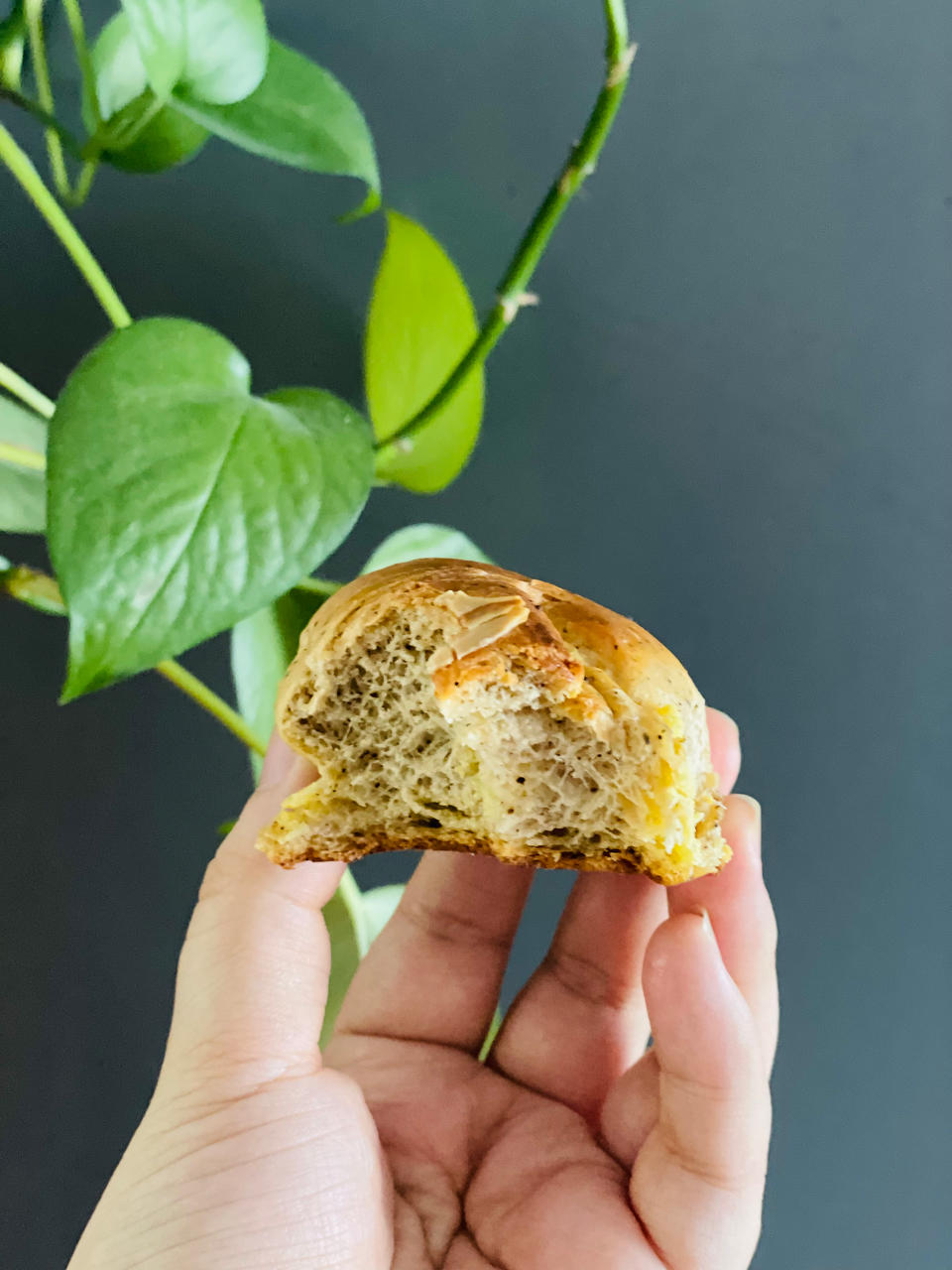 红茶奶酥面包