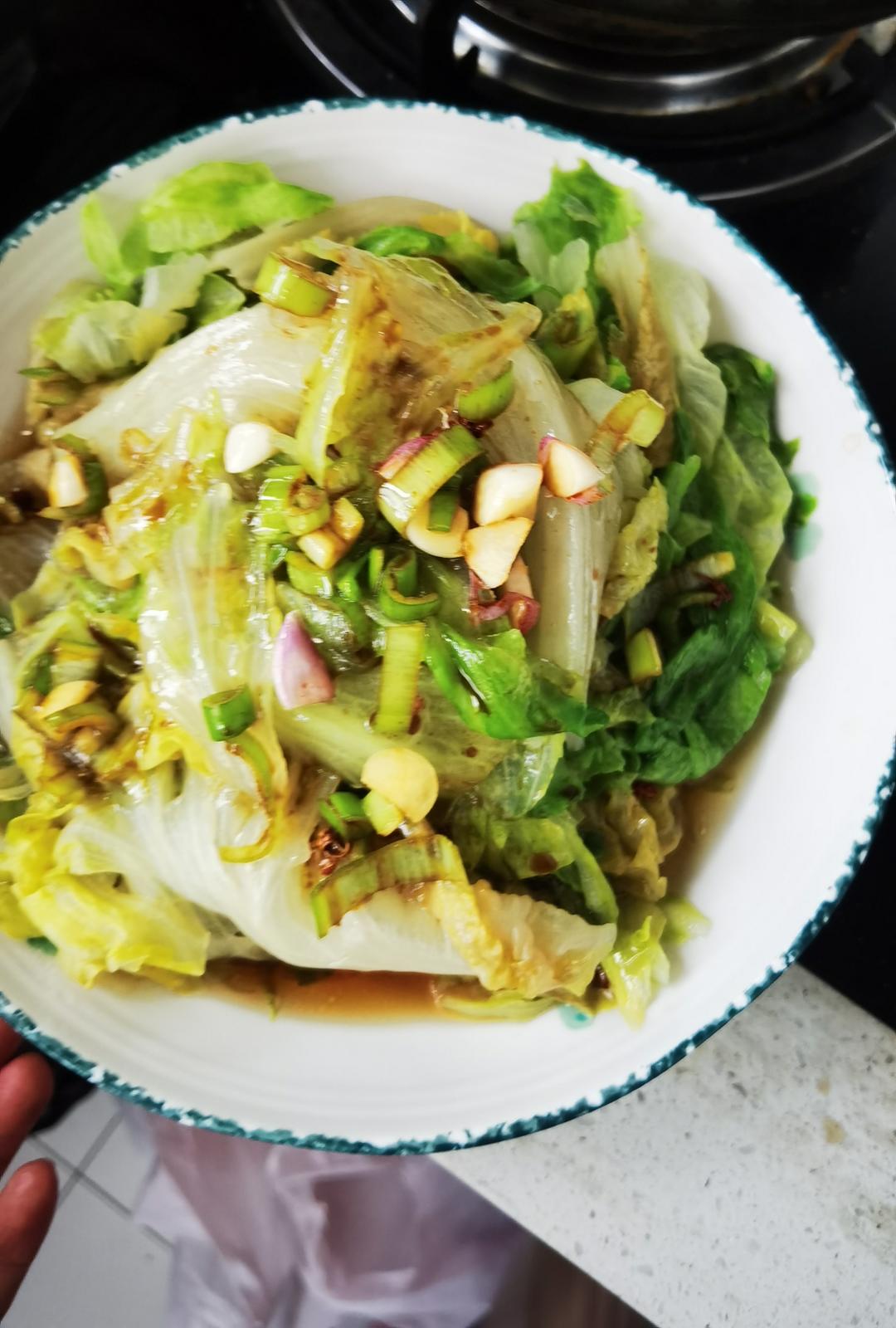 广式白灼生菜(酒店配方)