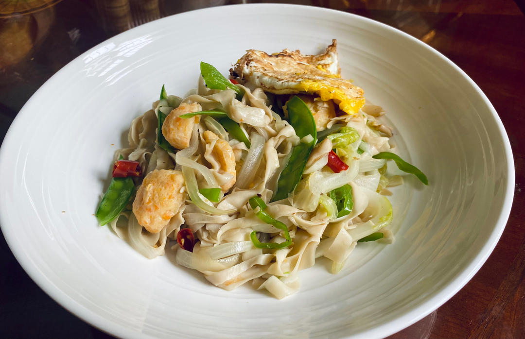 减脂-油泼伪面（杏鲍菇）