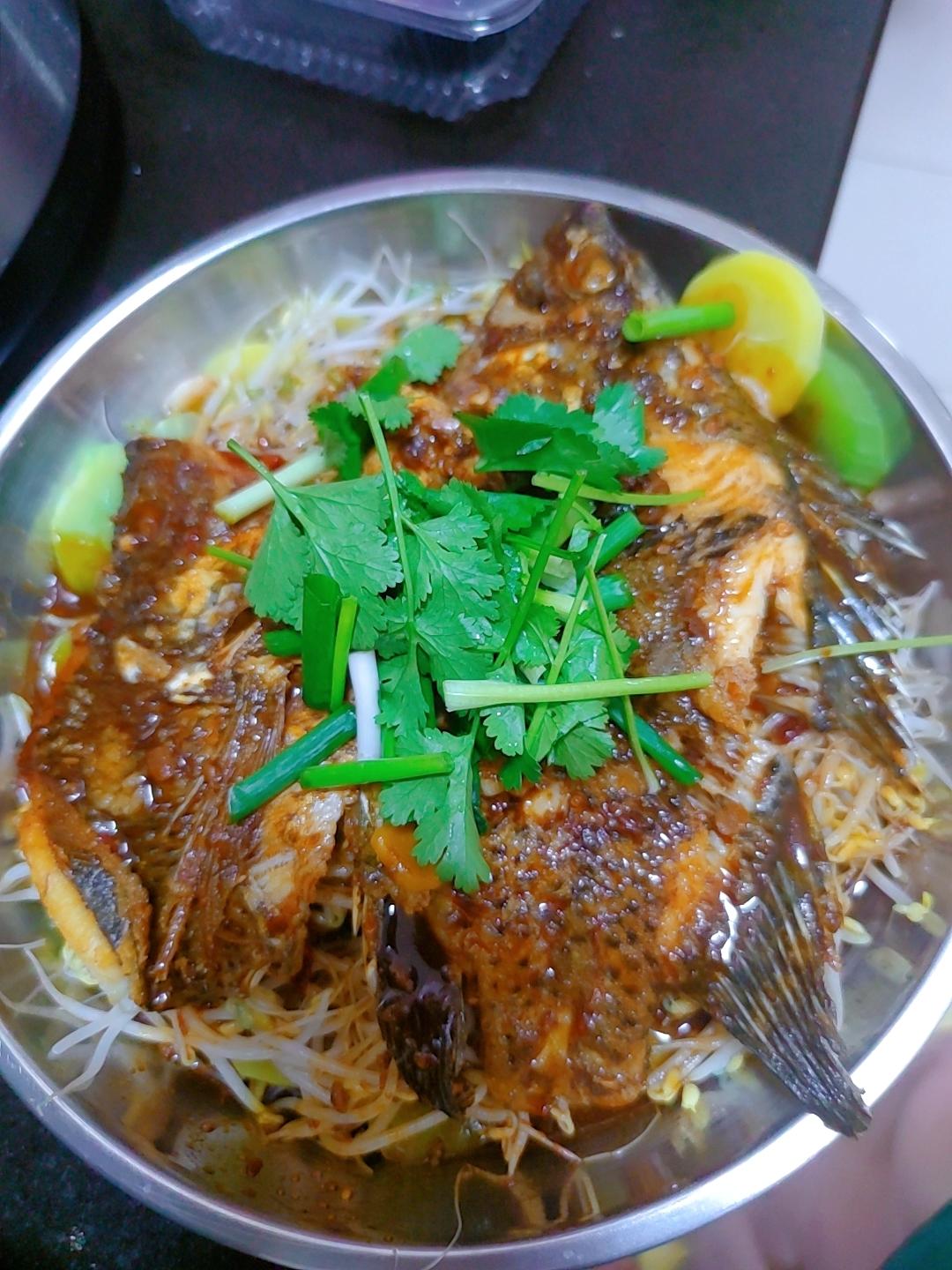 酱香味烤鱼(不辣的)