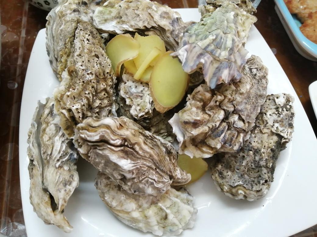 清蒸生蚝