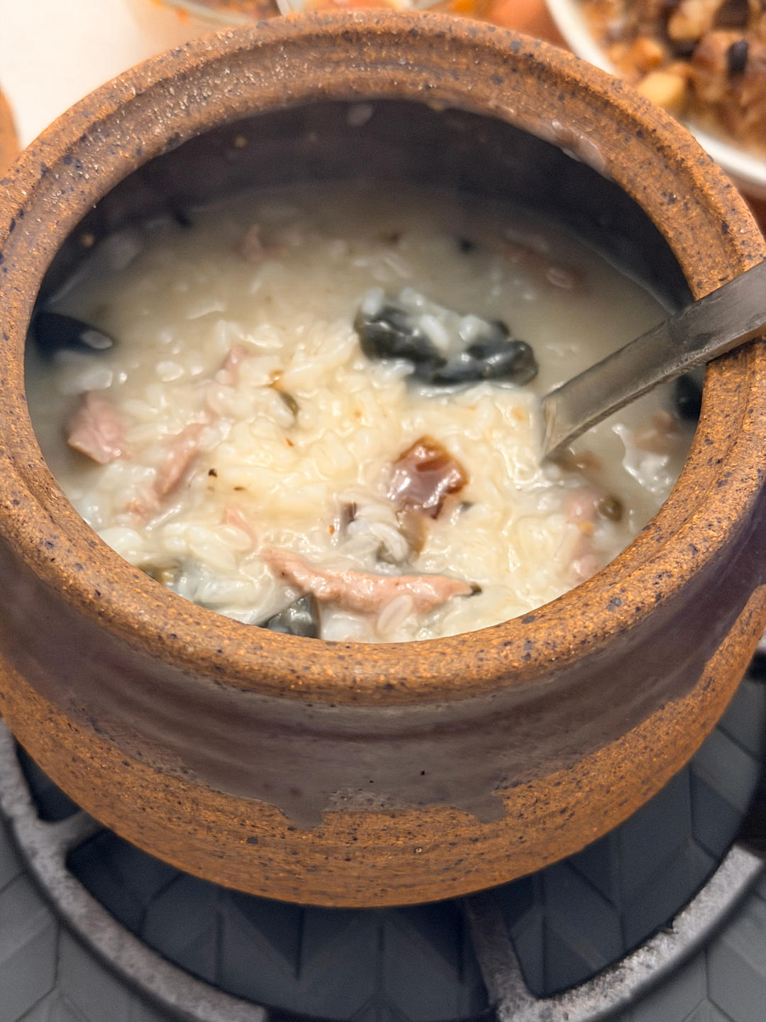 十五分钟快手之香滑皮蛋瘦肉粥(附五分钟电饭煲电压力锅更快捷方法)