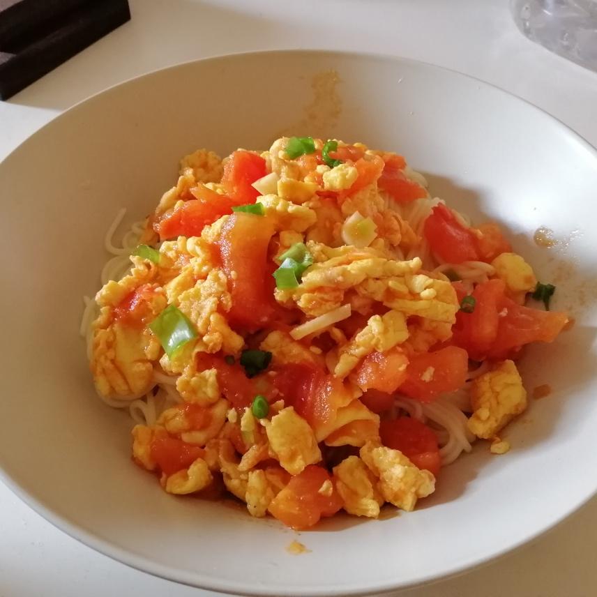 西红柿鸡蛋面