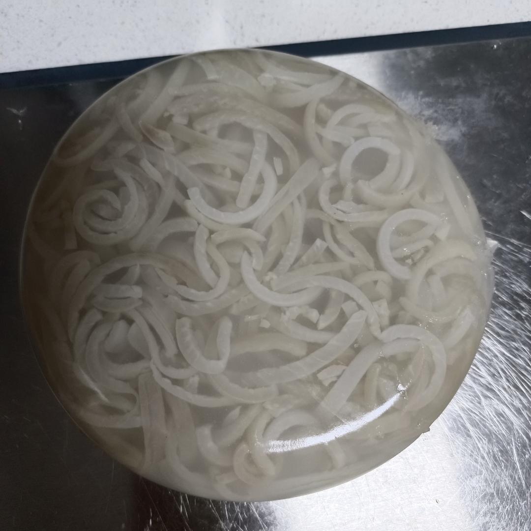 水晶肉皮冻