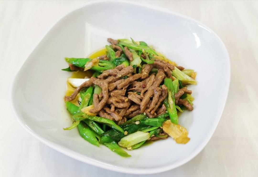 青椒炒牛肉