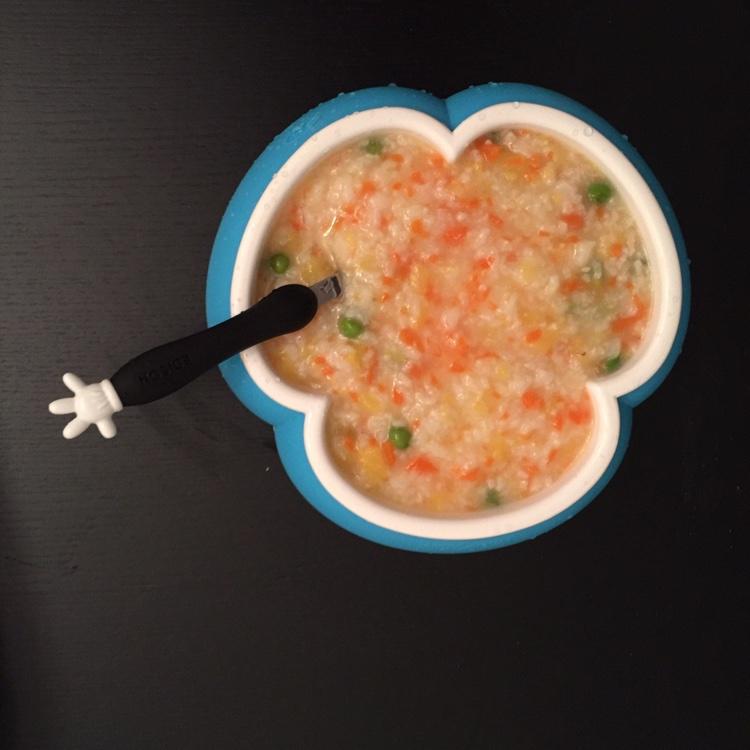 宝宝辅食 | 菠萝豌豆粥