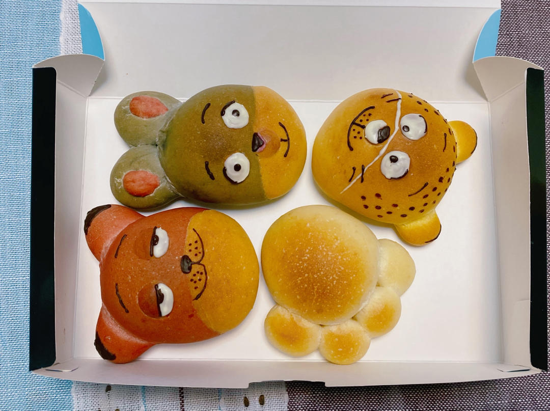 小美好—“疯狂动物城筑梦日记”卡通面包