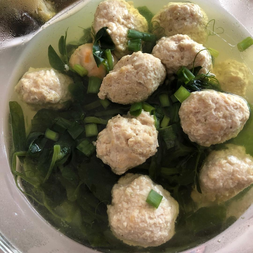鸡肉豆腐丸子