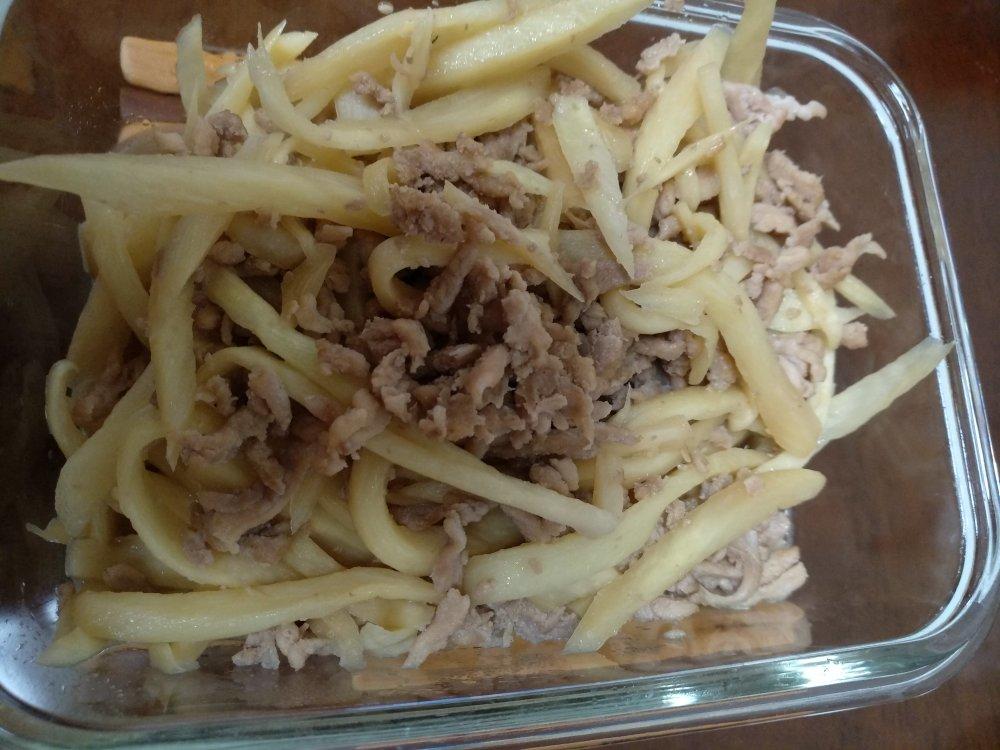 茭白肉丝