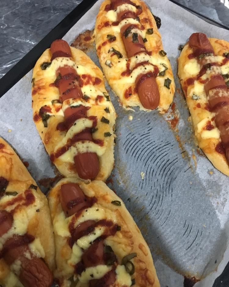 葱香台湾肠仔面包