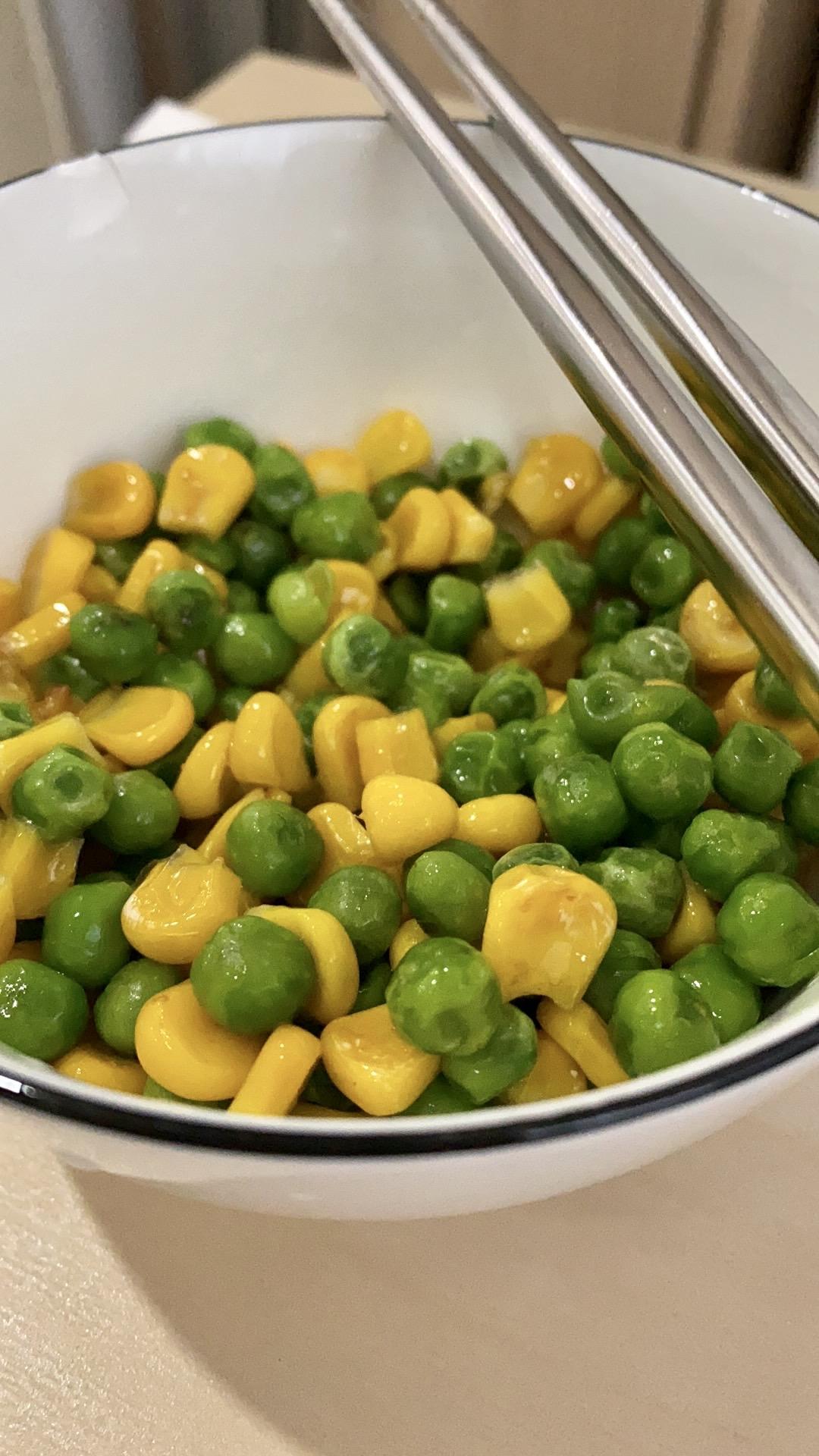 小朋友超爱的金玉满堂-豌豆炒玉米