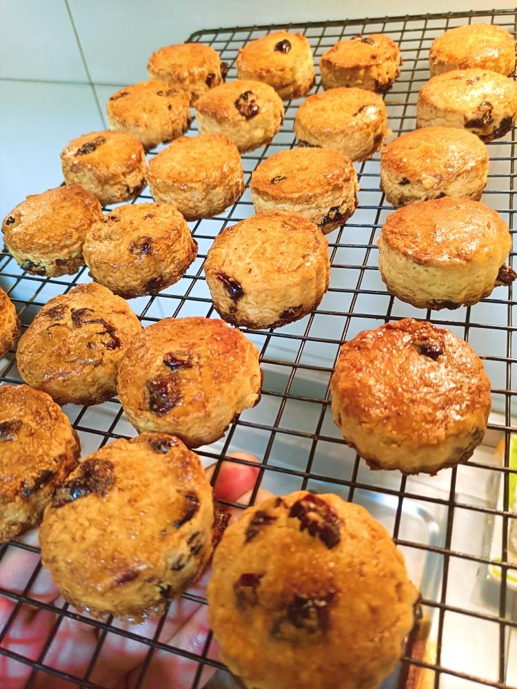 简单酵母版司康